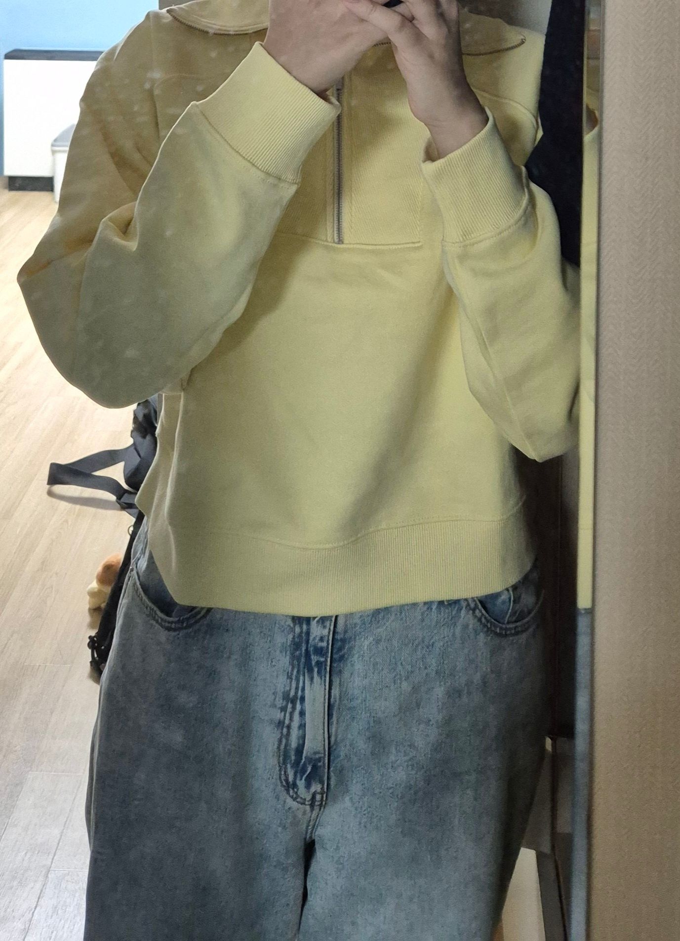 スウェット・トレーナー COVERNAT Clover Man to Man Oatmeal MUSINSA | COVERNAT C Logo Half Zip-up Man to Man Oatmeal