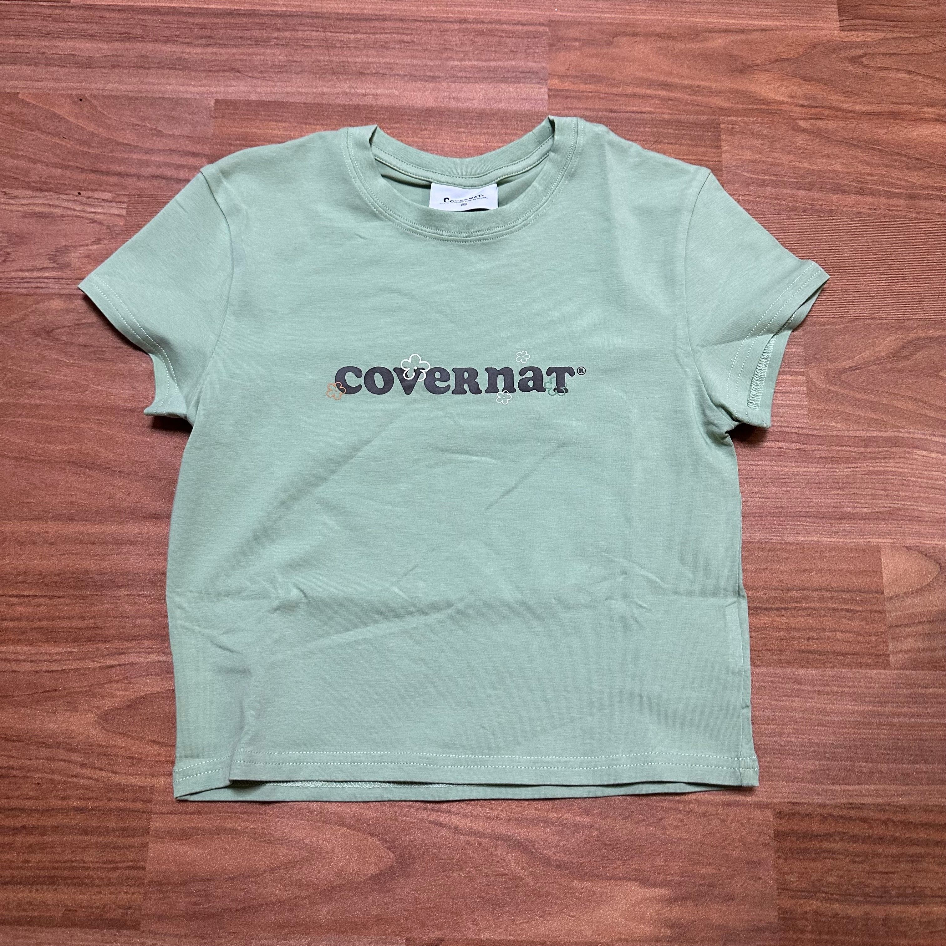 MUSINSA | COVERNAT WOMAN Women's Crop Sketch Logo Baby T