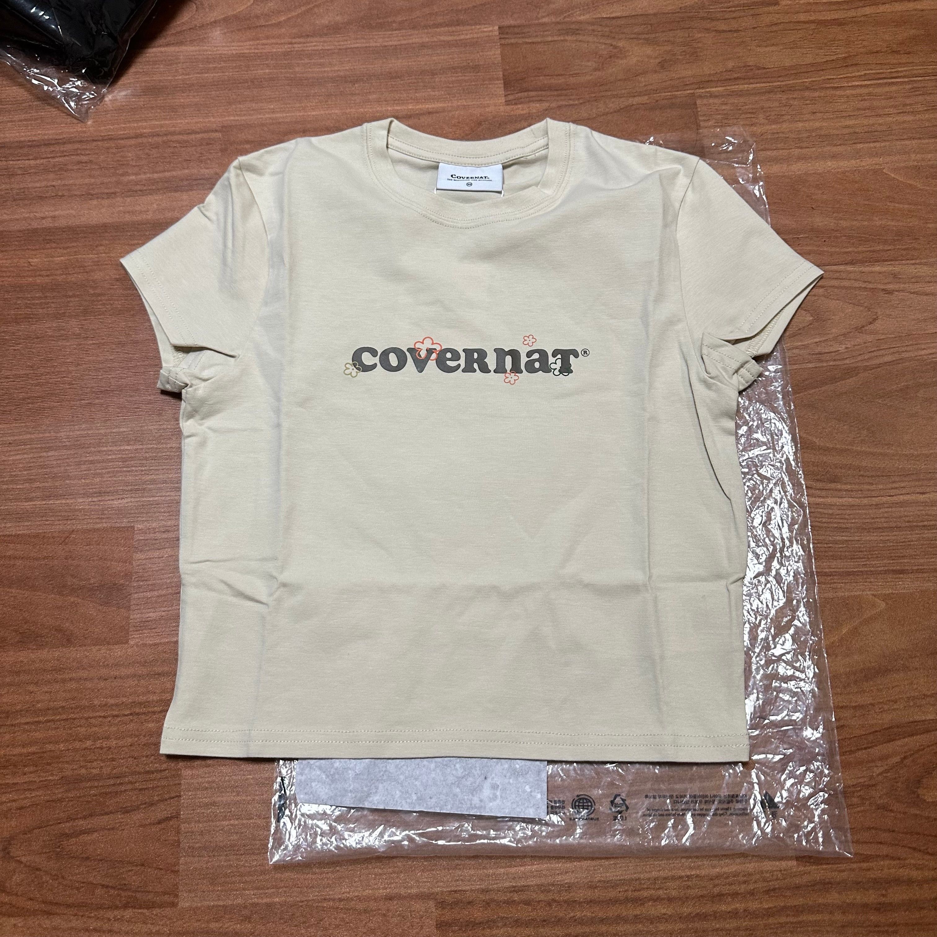 ☆23SS☆【COVERNAT】☆Women Crop Sketch Logo Baby T-shir.t☆ MUSINSA | COVERNAT WOMAN Women's Crop Sketch Logo Baby T