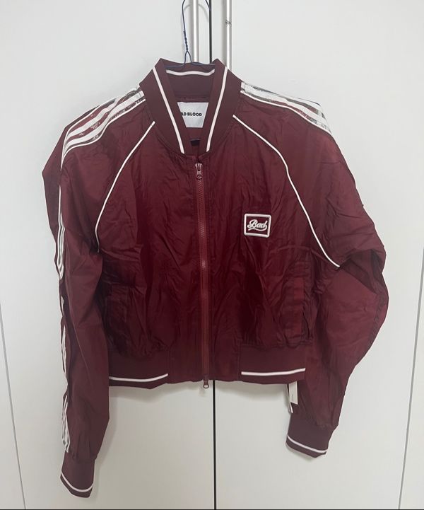 MUSINSA | BADBLOOD Billy SS Track Jacket - Red