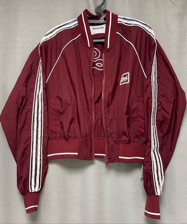 ジャケットその他 BADBLOOD Billy Old Effect Leather Track Jacket 5BFM229 MUSINSA | BADBLOOD Billy SS Track Jacket - Navy