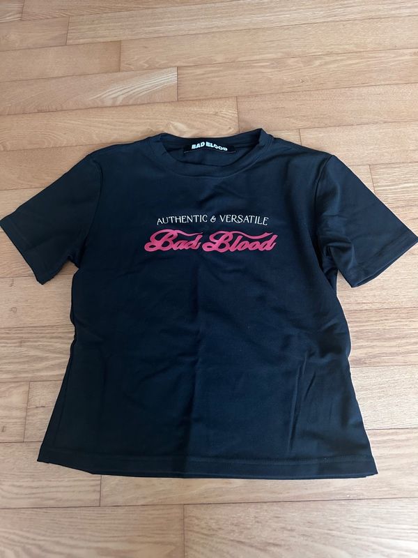 ◆BADBLOOD◆ Script Logo Slim T-Shirt Black w-tee24-052 MUSINSA | BADBLOOD Script Logo Slim T-shirt - Black
