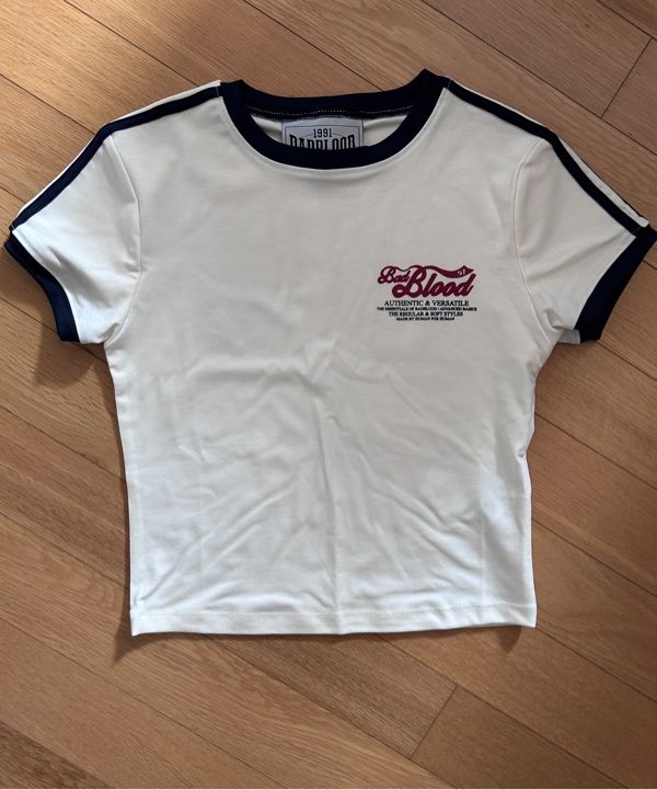 ★BADBLOOD★ Script Logo Slim T-Shirt Black MUSINSA | BADBLOOD Vintage Logo Slim T-shirt - Black