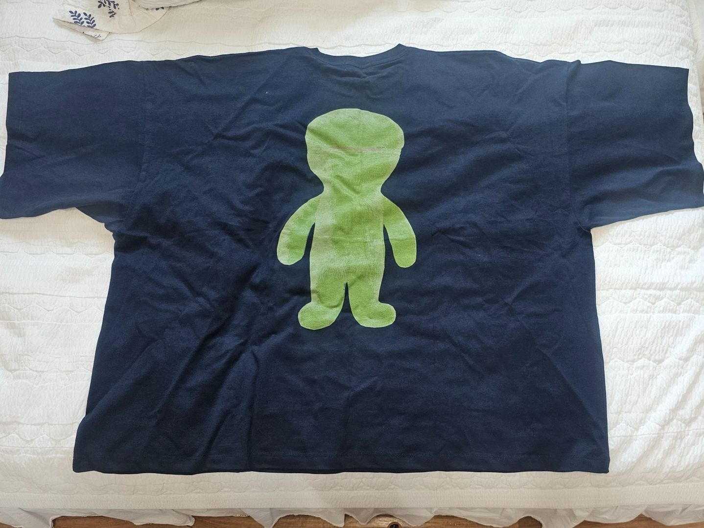 MUSINSA | HOODHOOD Alien Graphic Oversized fit Short-sleeved