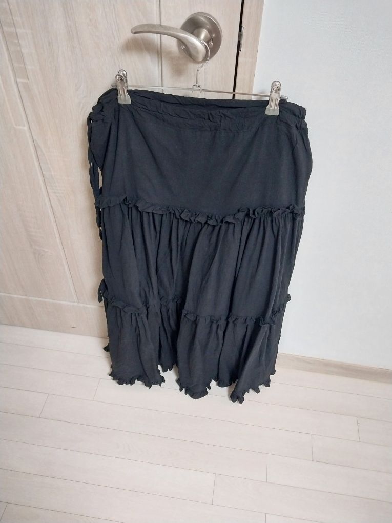 MUSINSA | PLACE STUDIO Cancan Frill Flare Ribbon Shirring