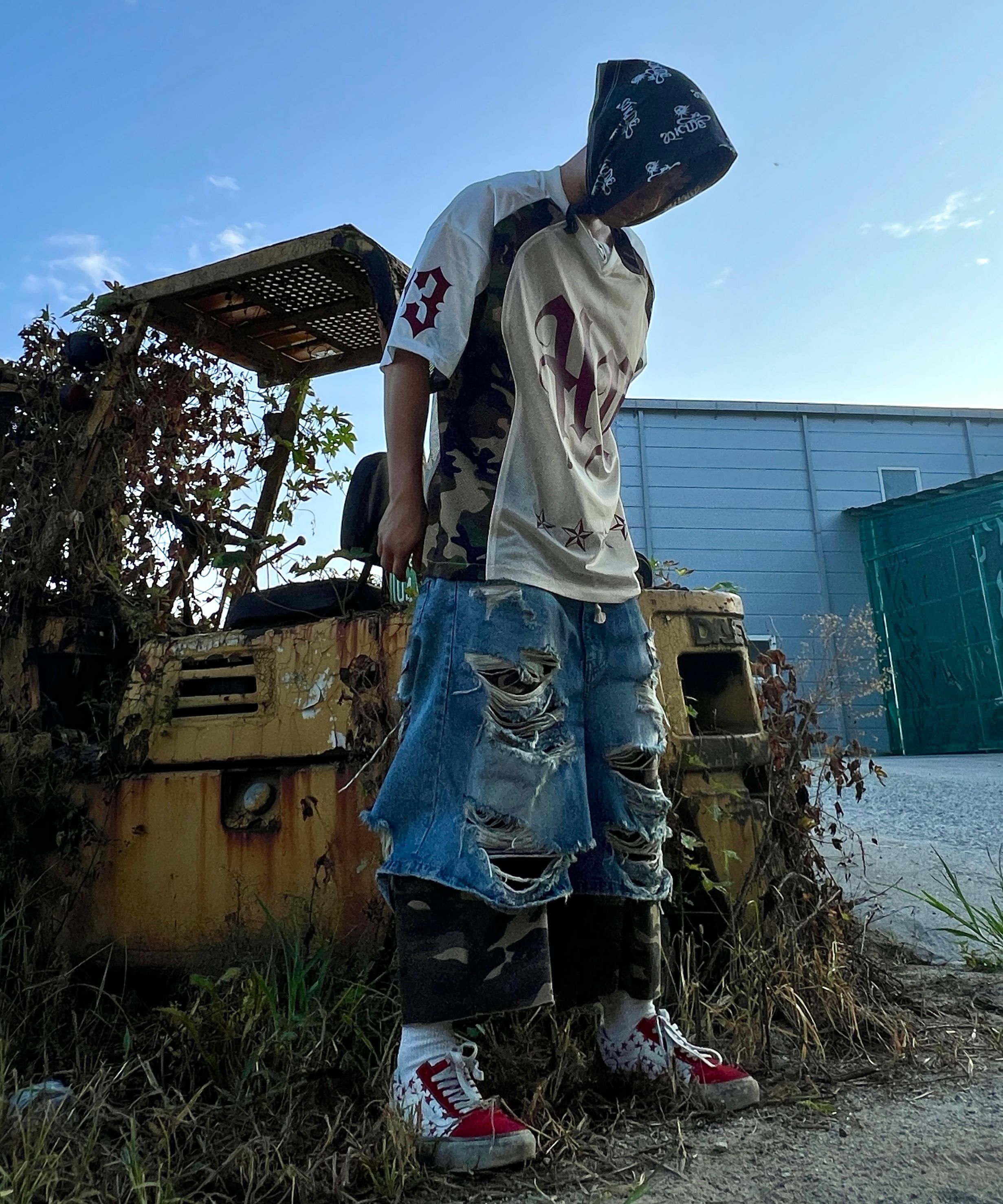 HOODHOOD ♥ HD CAMO mesh jersey half sleeve T-shirt MUSINSA | HOODHOOD HD Camo Mesh Jersey Short Sleeve T-shirt