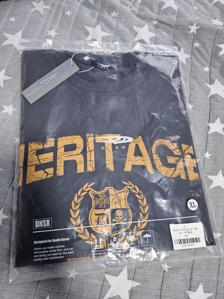 ★DNSR★ Heritage Half Sleeve Charcoal MUSINSA公式 | DNSR Heritage Half Sleeve Charcoal