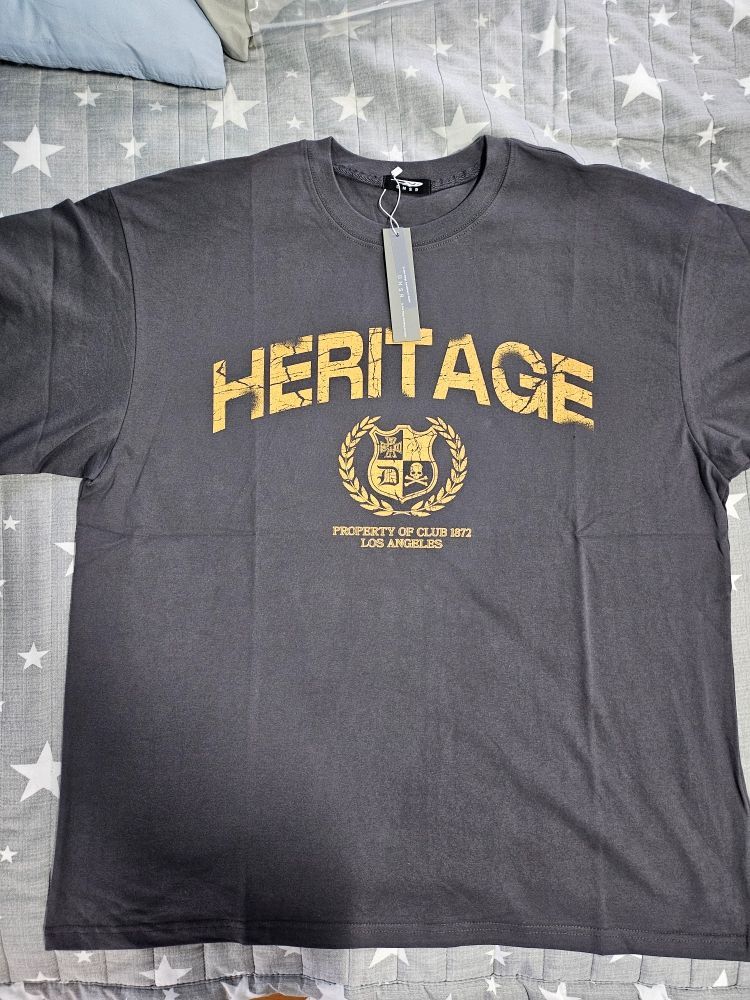 ★DNSR★ Heritage Half Sleeve Charcoal MUSINSA公式 | DNSR Heritage Half Sleeve Charcoal