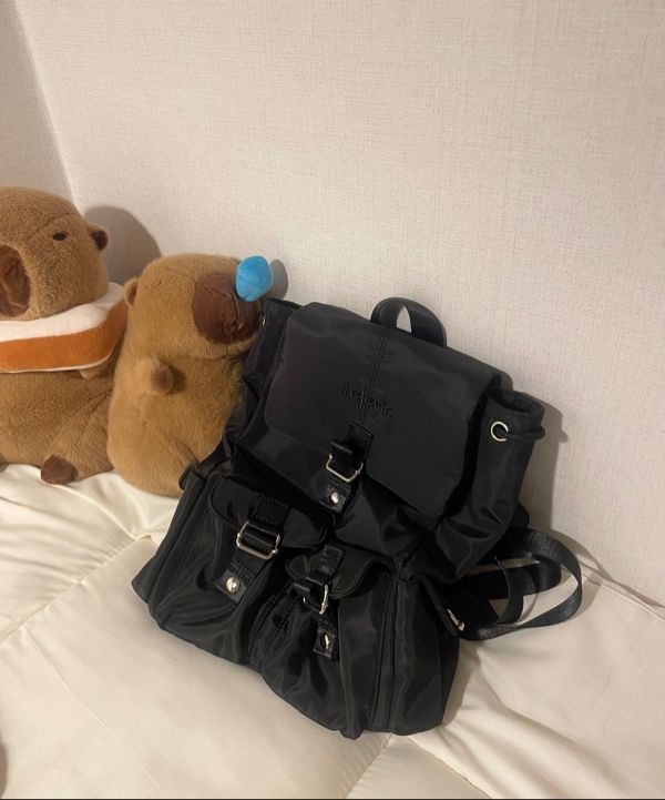 MUSINSA公式 | LETERIE LETERIE POCKET BACKPACK_BLACK