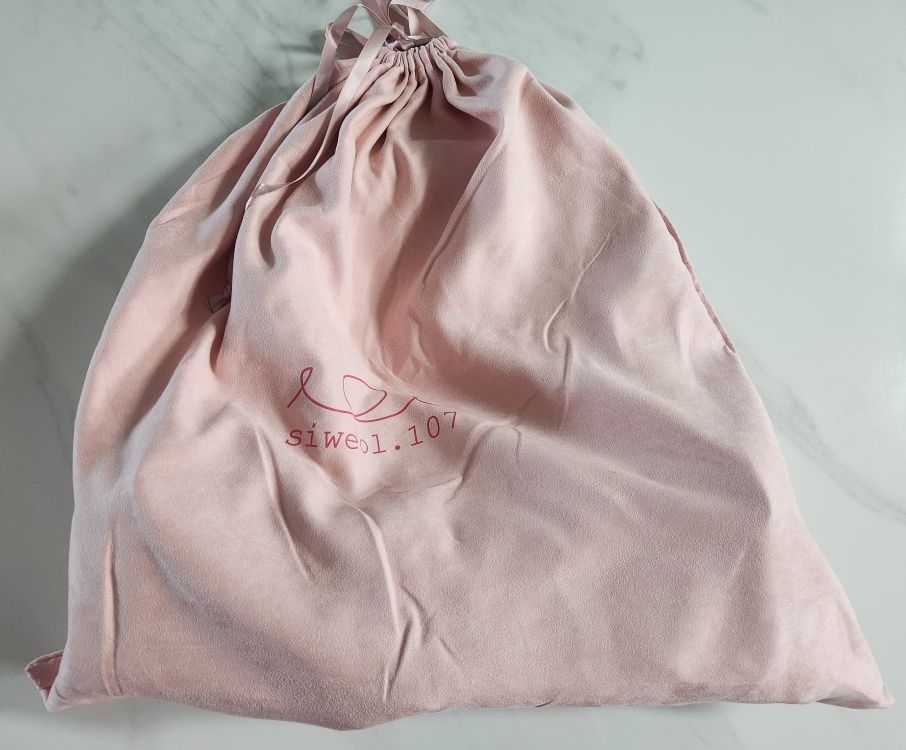 MUSINSA | SIWEOL107 [Nylon] bow pottie bag (black)