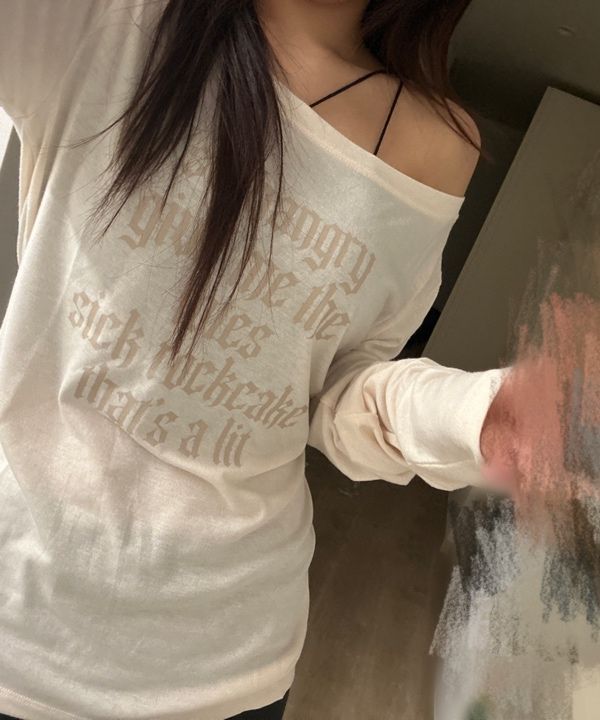 Tシャツ・カットソー ROCKCAKE Funk Mesh Top Cream MUSINSA | ROCKCAKE Funk Mesh Top - Cream