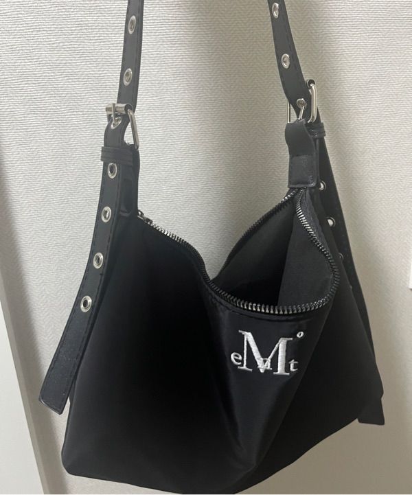 MUSINSA | MUCENT Motor Punching Shoulder Bag Cross Bag