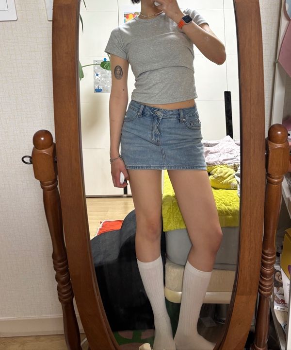 MUSINSA | RONRON KNOT BUSTIER 2 WAY SHORT SLEEVE T SHIRT