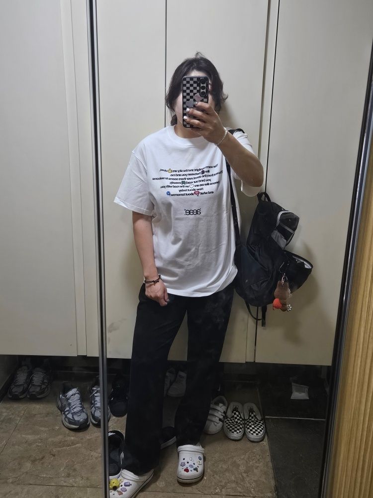 [AEAE]aeae X PEAKBOY WALK T-SHIRTS [BLACK]。 MUSINSA公式 | AEAE aeae x PEAKBOY WALK T-SHIRTS [BLACK]