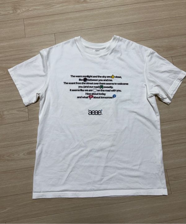 AEAE★韓国★人気 コラボ aeae X PEAKBOY BARNEY T-SHIRTS AEAE☆韓国☆人気 コラボ aeae X PEAKBOY BARNEY T-SHIRTS (AEAE