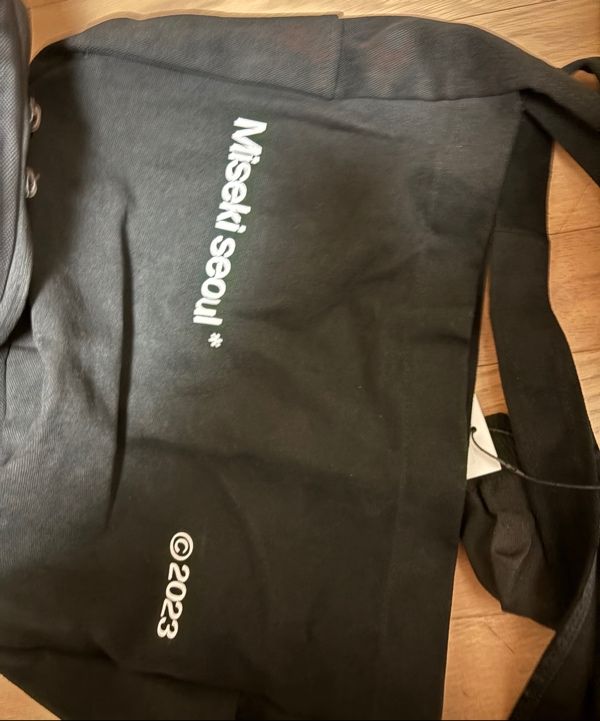 【MISEKI SEOUL】Cotton big crossbag / 追跡付 MISEKI SEOUL】Cotton big crossbag / 追跡付 (MISEKI SEOUL