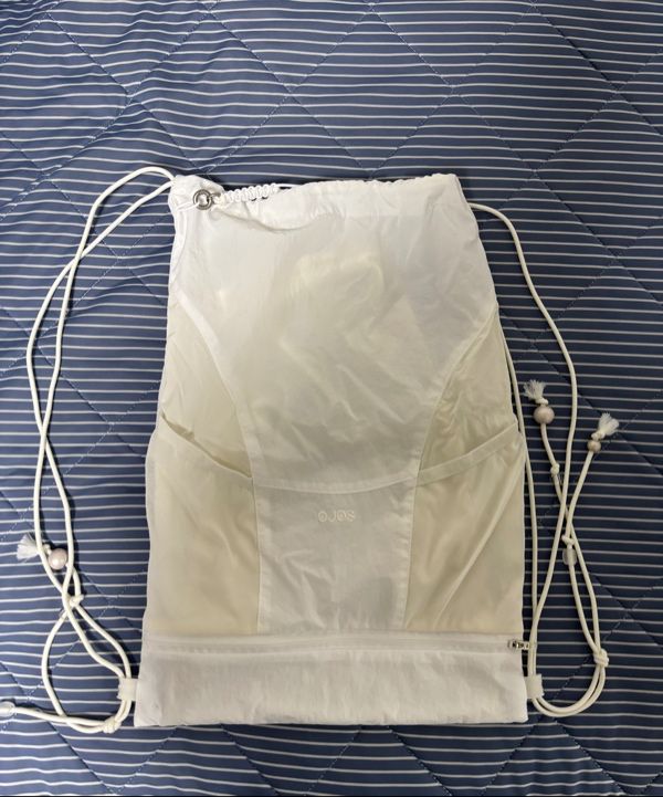 [OJOS] ★ Sheer Shoecase Mesh Gymsack MUSINSA | OJOS Sheer Shoecase Mesh Gymsack / Black