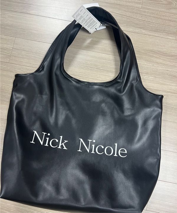 NICK&NICOLE◆NICOLE BIG SHOPPER BAG_BLACK MUSINSA | NICK&NICOLE NICOLE BIG SHOPPER BAG_BLACK