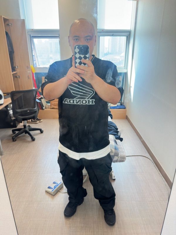Tシャツ・カットソー HONDA MOTORCYCLE Original Wing logo Mesh Tshirt White MUSINSA | Honda Motorcycle Original Wing logo Mesh T-shirt White