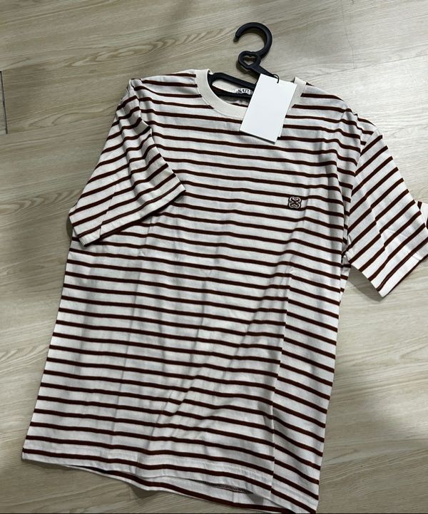 Tシャツ・カットソー SATUR All Day Basic Stripe Short Sleeve T-Shirt Mint SA242UT MUSINSA | SATUR All Day Basic Stripe Short Sleeve T-shirt Mint