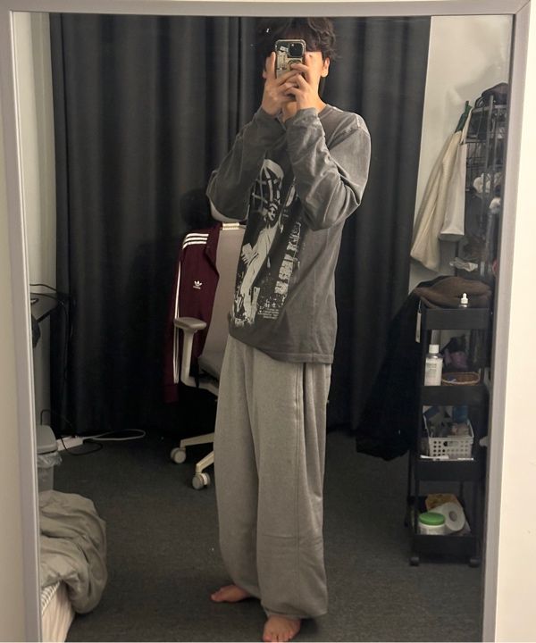 【MUCENT】 WEIR SIDE BUTTON SWEAT PANTS UNISEX / 追跡付 MUSINSA公式 | MUCENT Weir Side Button Sweatpants Unisex (2
