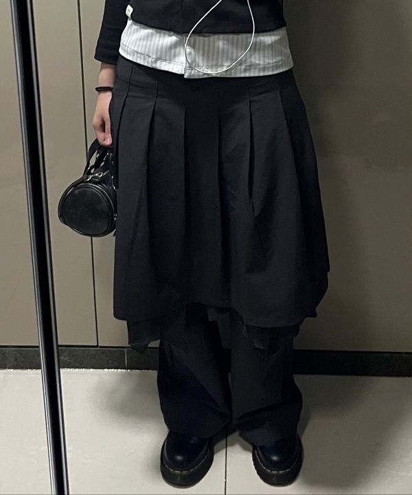 MUSINSA | SAND MUSEUM OAK BAG MINI [Crack Black]