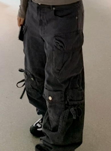 MUSINSA | GRAILZ ERBE MULTI CARGO PANTS [POLAR NIGHT]