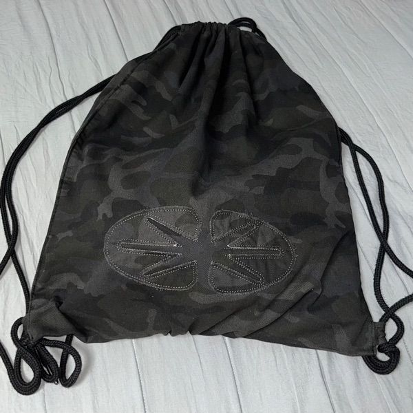 バッグ ERTR Symbol Gymsack (Black Camo) Symbol Gymsack (Camo) - ERTR | 60% - Asian Fashion Online Store