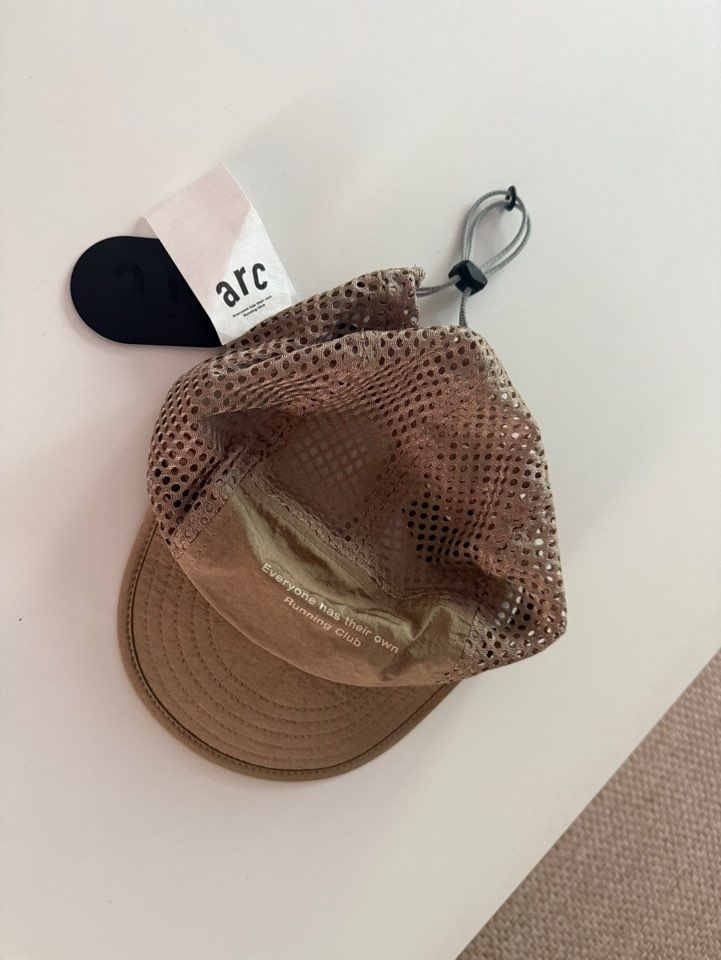 MUSINSA | ARC Distance Trail Running Cap - Beige