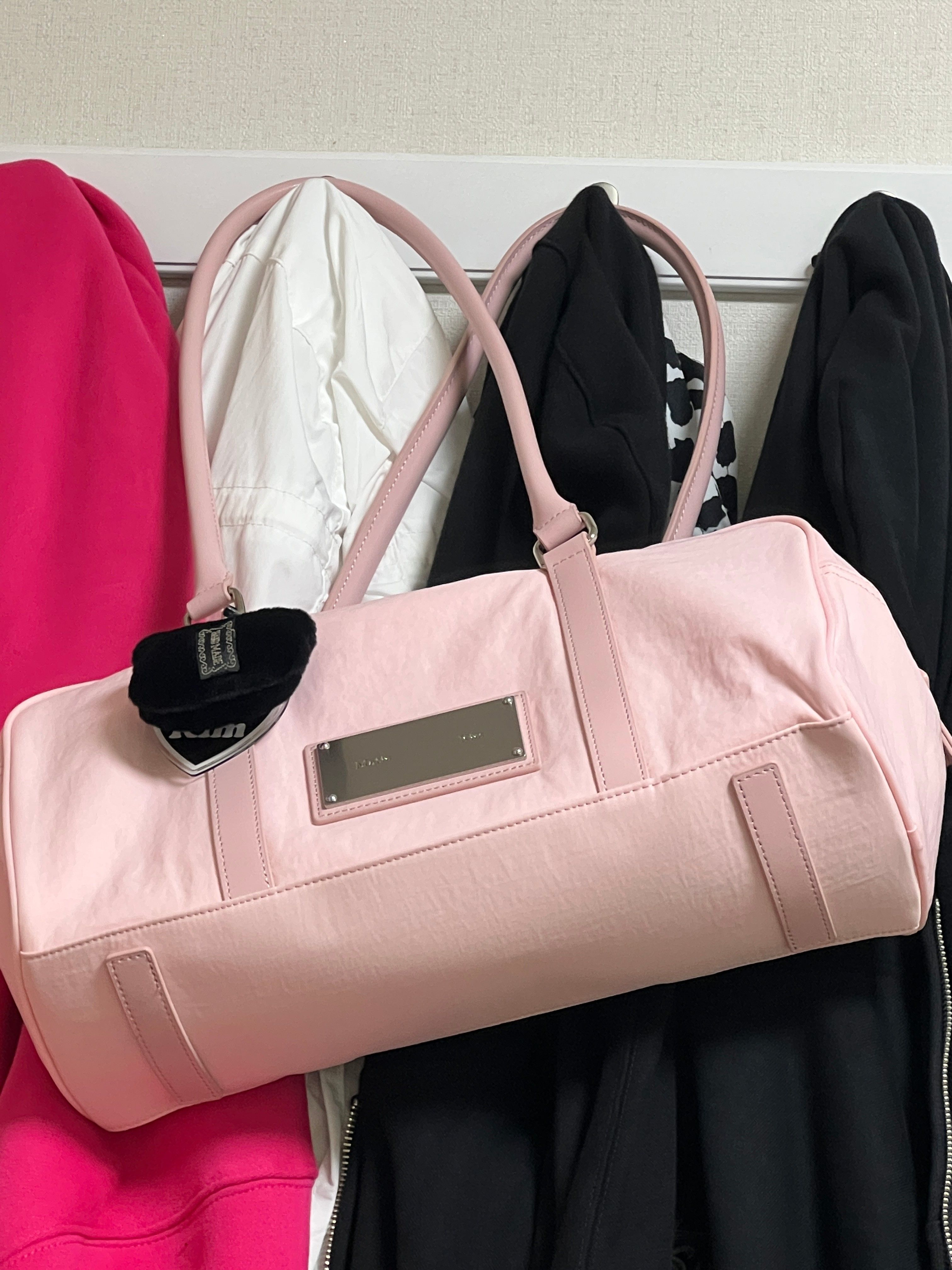 MUSINSA | MATIN KIM SPORTY TOTE BAG IN LIGHT PINK