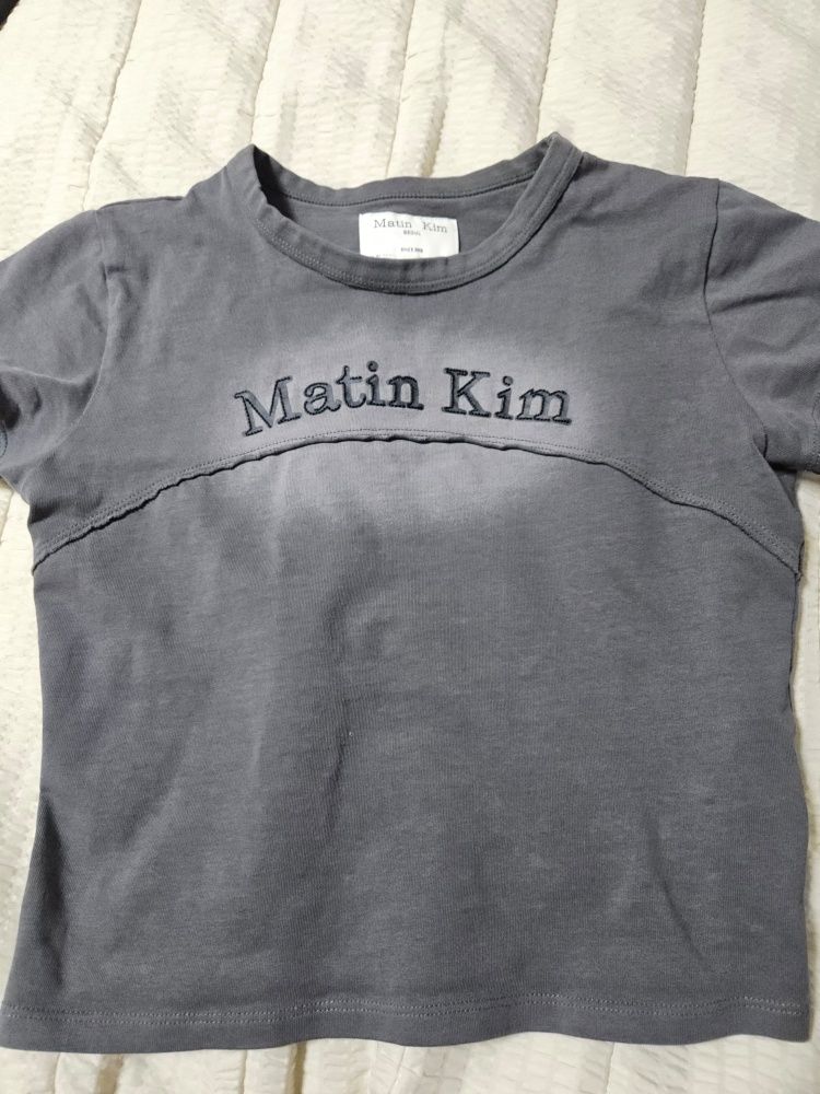 Matin Kim☆PIGMENT CUT OUT LOGO CROP TOP MUSINSA | MATIN KIM PIGMENT CUT OUT LOGO CROP TOP IN SMOKE PINK