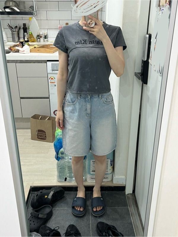 MUSINSA | MATIN KIM PIGMENT CUT OUT LOGO CROP TOP IN SMOKE PINK