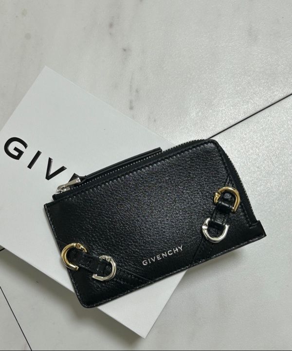 ★GIVENCHY★24FW★ Zipper Card Holder Black BB60LSB1Q7001 MUSINSA | GIVENCHY Boayou Zipper Card Holder - Black