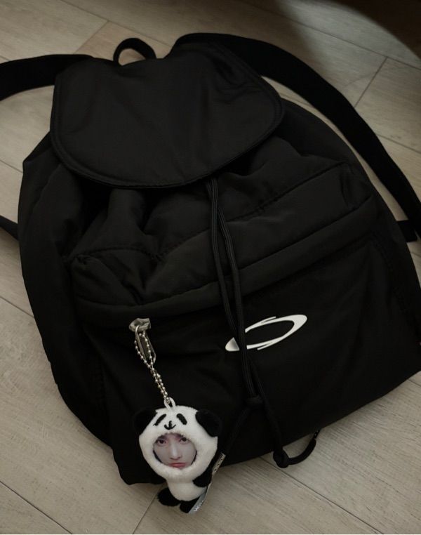MUSINSA公式 | NOIAGO NOI1343 Nylon Puffer Backpack (Black)