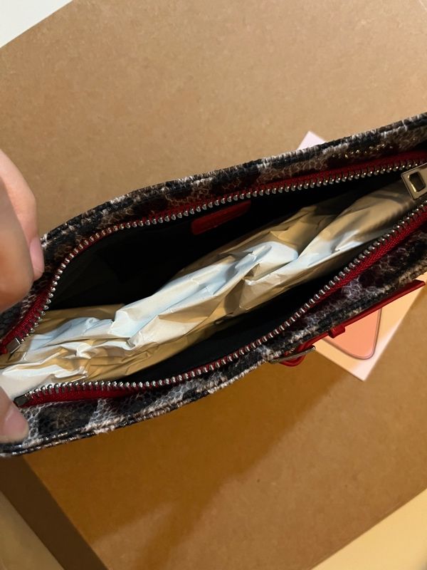 MUSINSA | TTMAB Mini Buckle Small Baguette Bag - Pretty Leopard