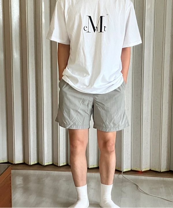 MUSINSA | MUCENT Main symbol signature logo short sleeve tee