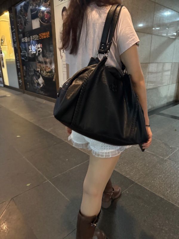 MUSINSA | ASON BONITA BIG BAG / BLACK