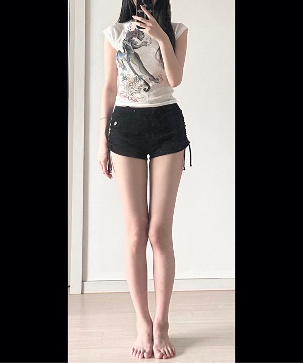 MUSINSA | SCULPTOR [Sculptor x Ed Hardy] Devil Raglan Tee White