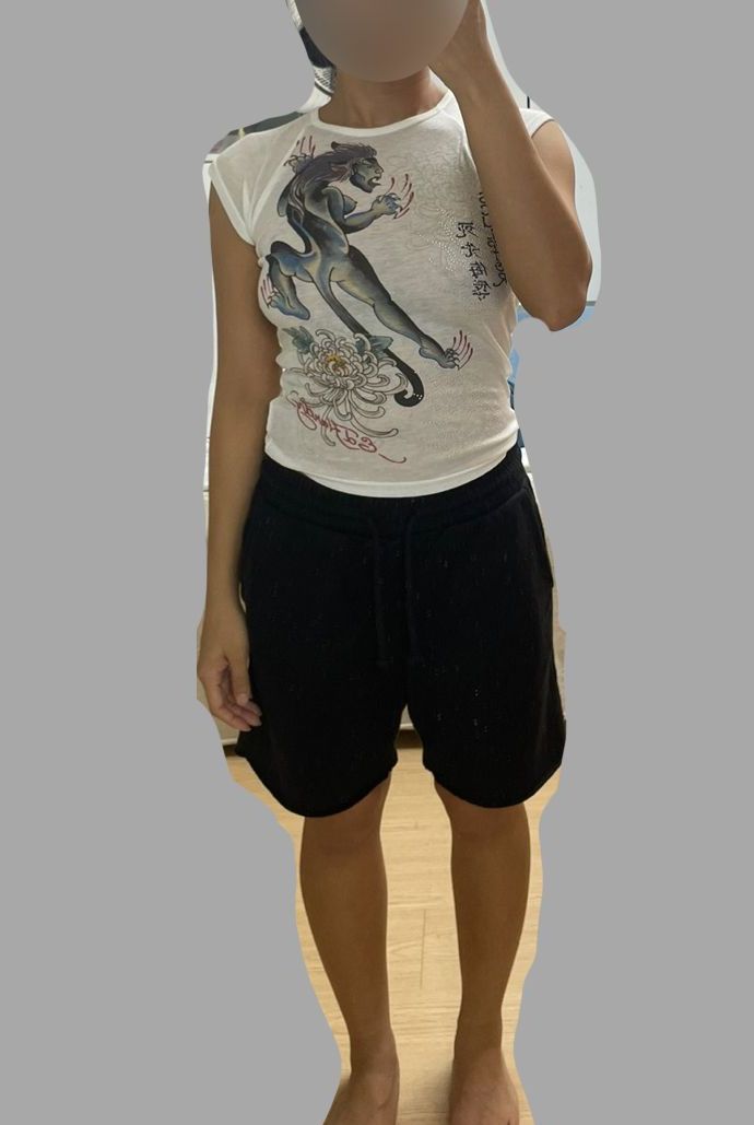 MUSINSA | SCULPTOR [Sculptor x Ed Hardy] Devil Raglan Tee White