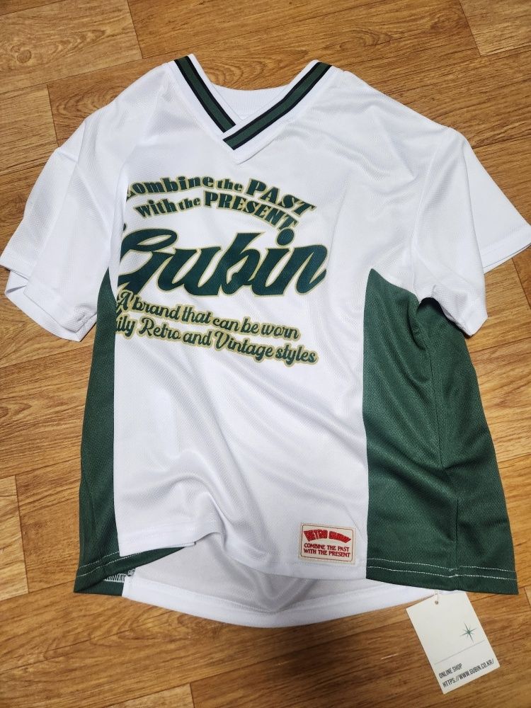 ★GUBIN★ V-Neck Football Jersey T-Shirt MUSINSA | GUBIN V-neck football jersey t-shirt