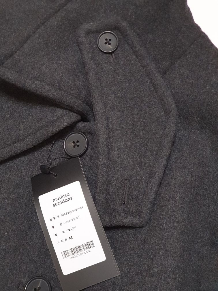 MUSINSA STANDARD ウールブレンドオーバーショルダーマックコート MUSINSA公式 | MUSINSA STANDARD WOMAN ウィメンズウールブレンド