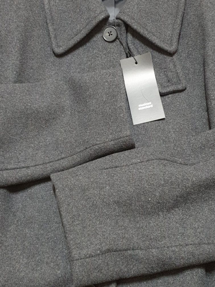 MUSINSA STANDARD ウールブレンドオーバーショルダーマックコート MUSINSA公式 | MUSINSA STANDARD WOMAN ウィメンズウールブレンド