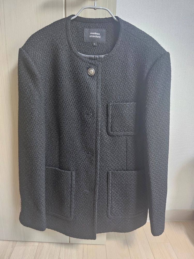 MUSINSA | MUSINSA STANDARD WOMAN Women's Round Neck Tweed