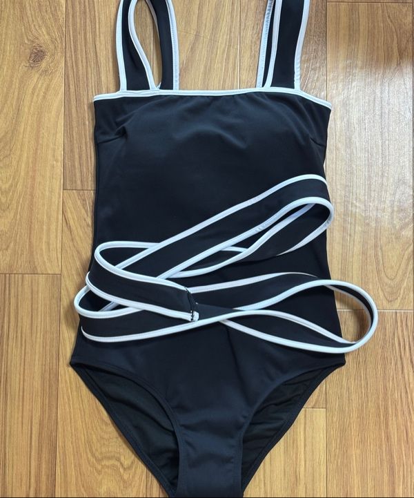 ★Vikini Vender★ Clemence Ribbon Monokini IVORY MUSINSA公式 | VIKINI VENDER Clemence Ribbon Monokini