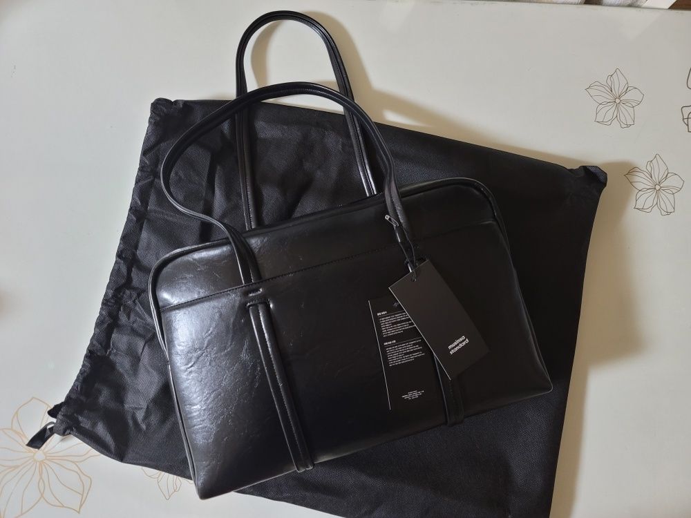 ●MUSINSA STANDARD● BRIEF SHOULDER BAG MUSINSA | MUSINSA STANDARD WOMAN Brief Shoulder Bag [Black]