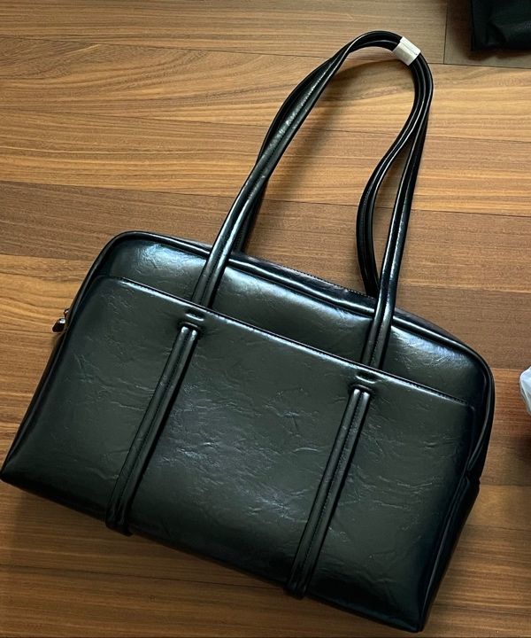 ●MUSINSA STANDARD● BRIEF SHOULDER BAG MUSINSA | MUSINSA STANDARD WOMAN Brief Shoulder Bag [Black]