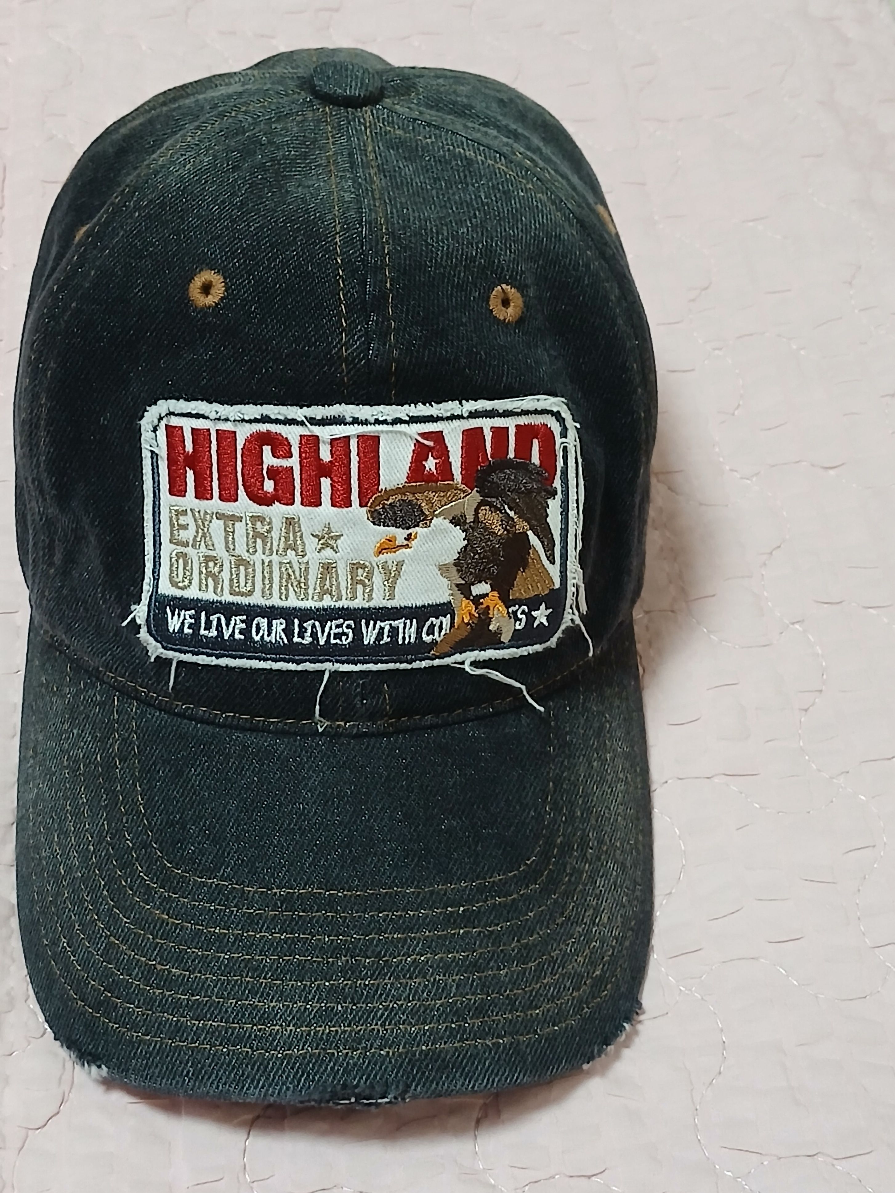 MUSINSA公式 | PLATEAU ウォッシングボールキャップ HIGH EA デニム