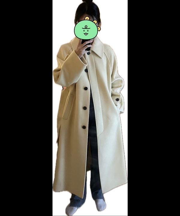 奈緒様❣️定価26万円 ドゥーズィエムクラス Cashmere Gown Coat MUSINSA | MUSINSA STANDARD WOMAN Women's Cashmere Blend Trench