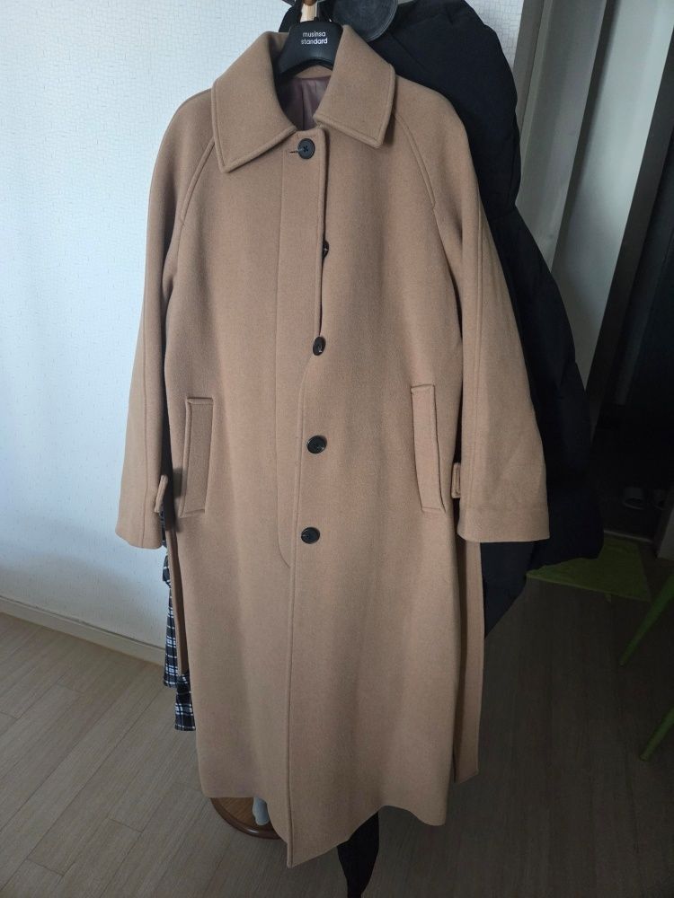 ムシンサ　ウィメンズカシミヤブレンドバルマカンローブコート[キャメル] MUSINSA公式 | MUSINSA STANDARD WOMAN ウィメンズカシミヤブレンド