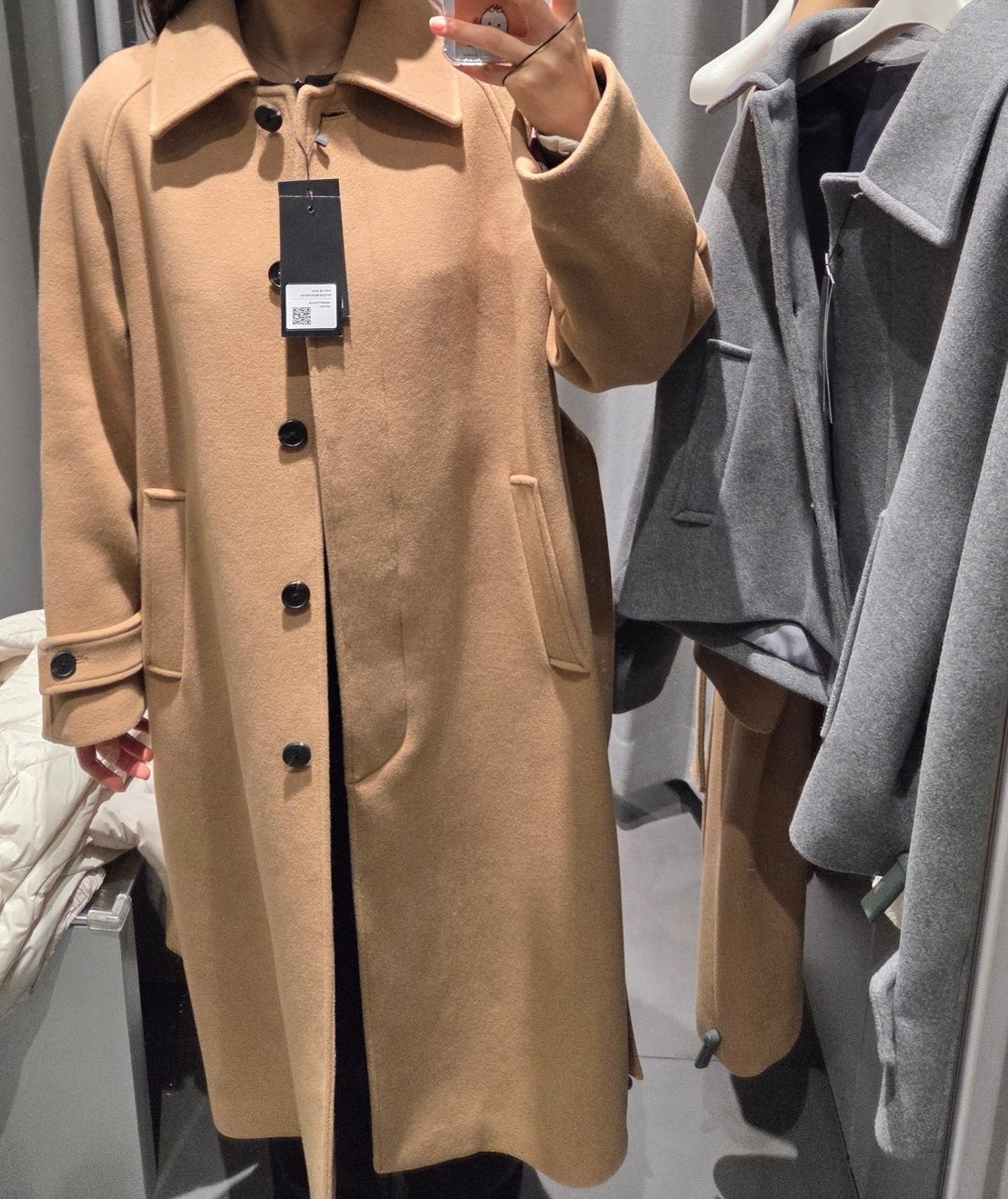 MUSINSA STANDARDウィメンズカシミヤブレンドバルマカンローブコート MUSINSA公式 | MUSINSA STANDARD WOMAN ウィメンズカシミヤブレンド